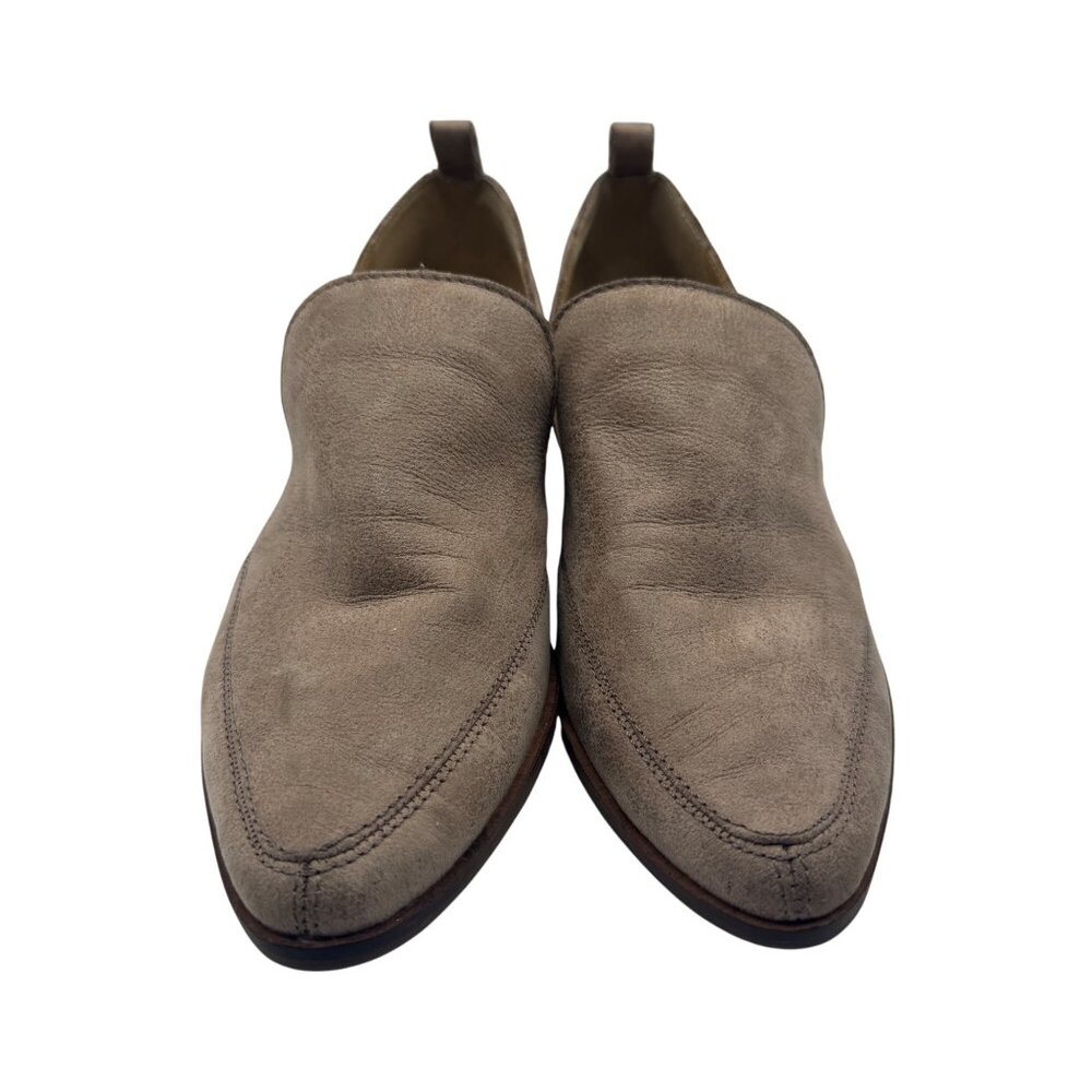 Lucky Brand Womens  Size 8.5 M Tan Suede Mahzan Slip-On Shoes